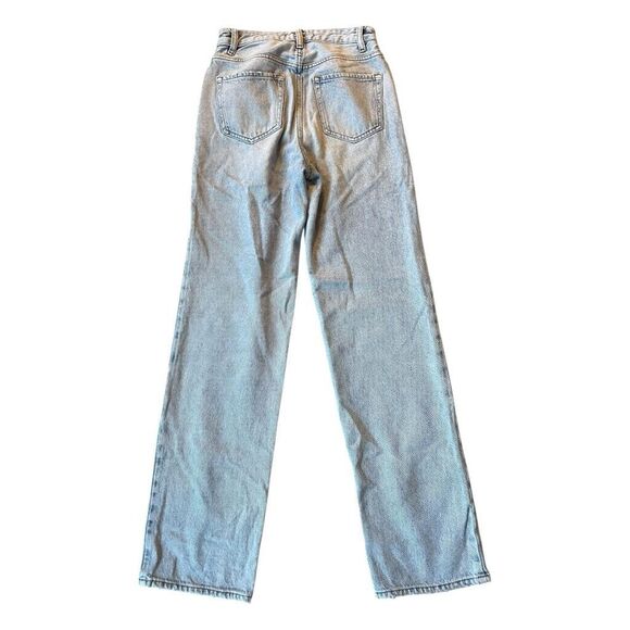 Pacsun '90s Boyfriend Jeans Light Blue Wash Stretch Denim 25 - Picture 4 of 7